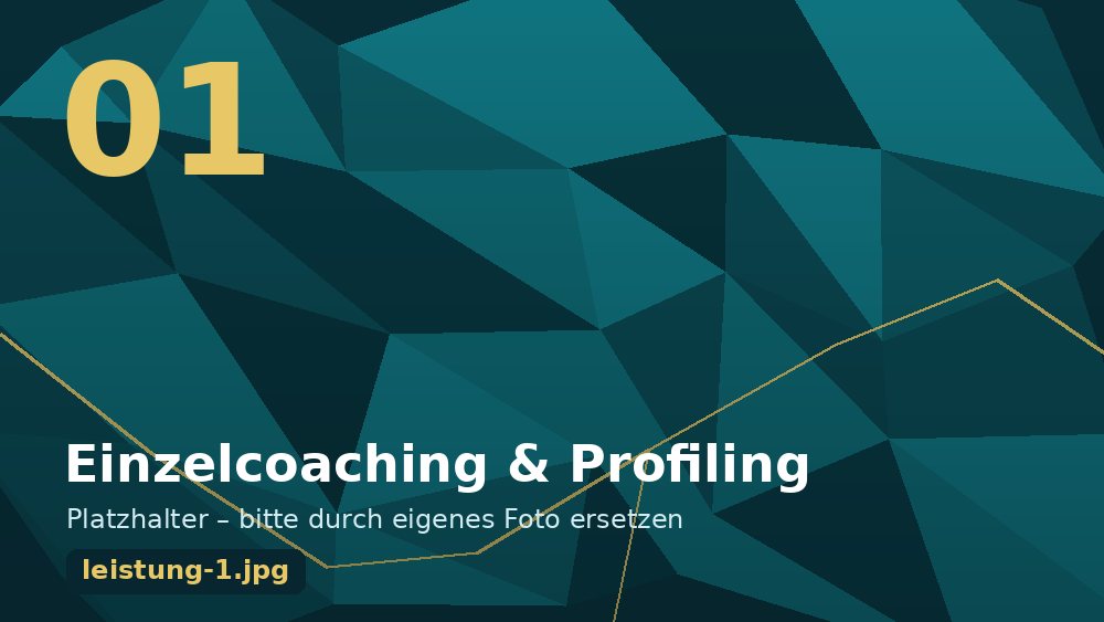 Einzelcoaching & Profiling